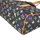 Louis Vuitton Aurelia MM Monogram Multicolore Corner Closeup
