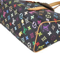 Louis Vuitton Aurelia MM Monogram Multicolore Corner Closeup