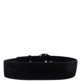 Chanel Velvet Belt Back