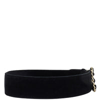 Chanel Velvet Belt Side