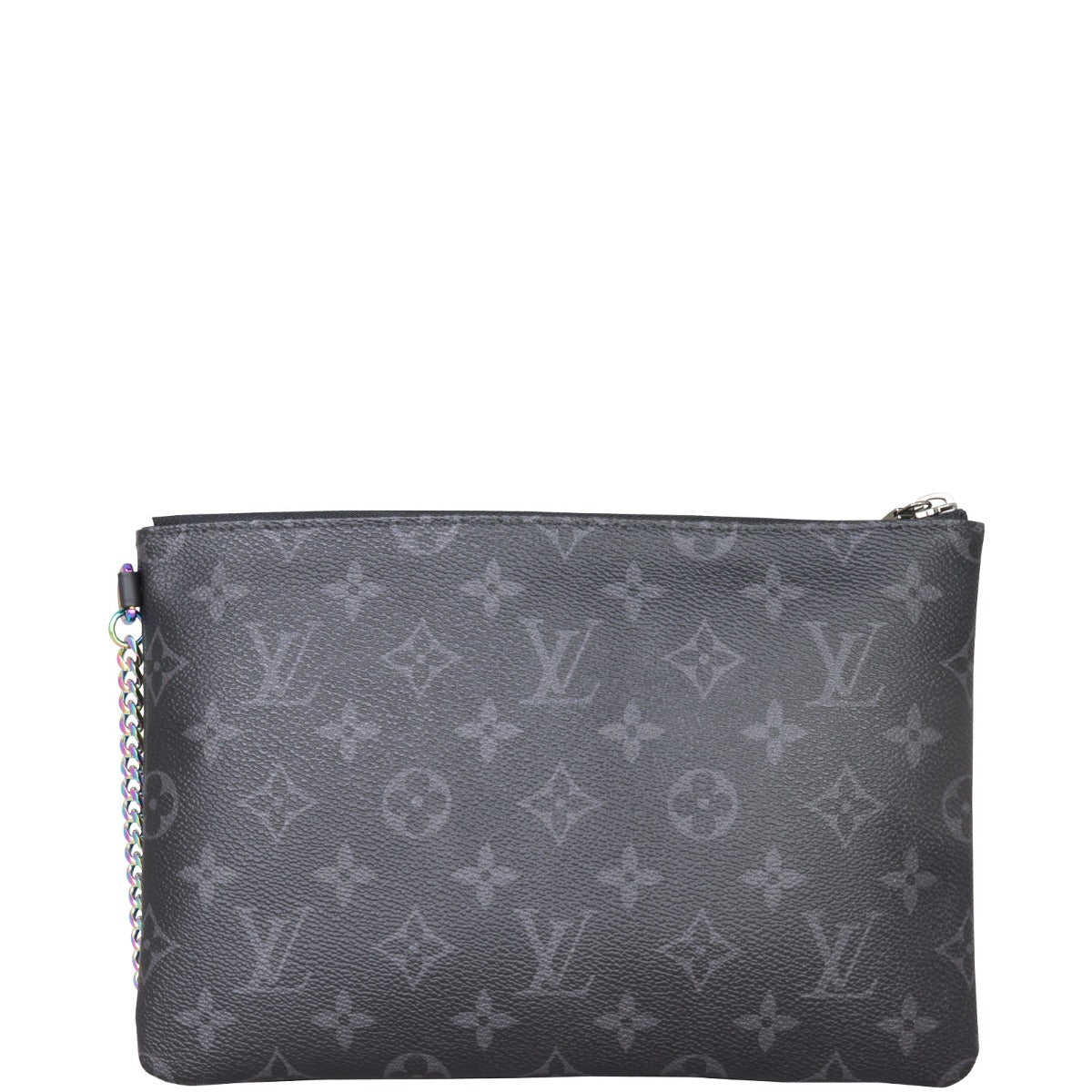 Louis Vuitton x Fragment iPad Pouch Monogram Eclipse Back