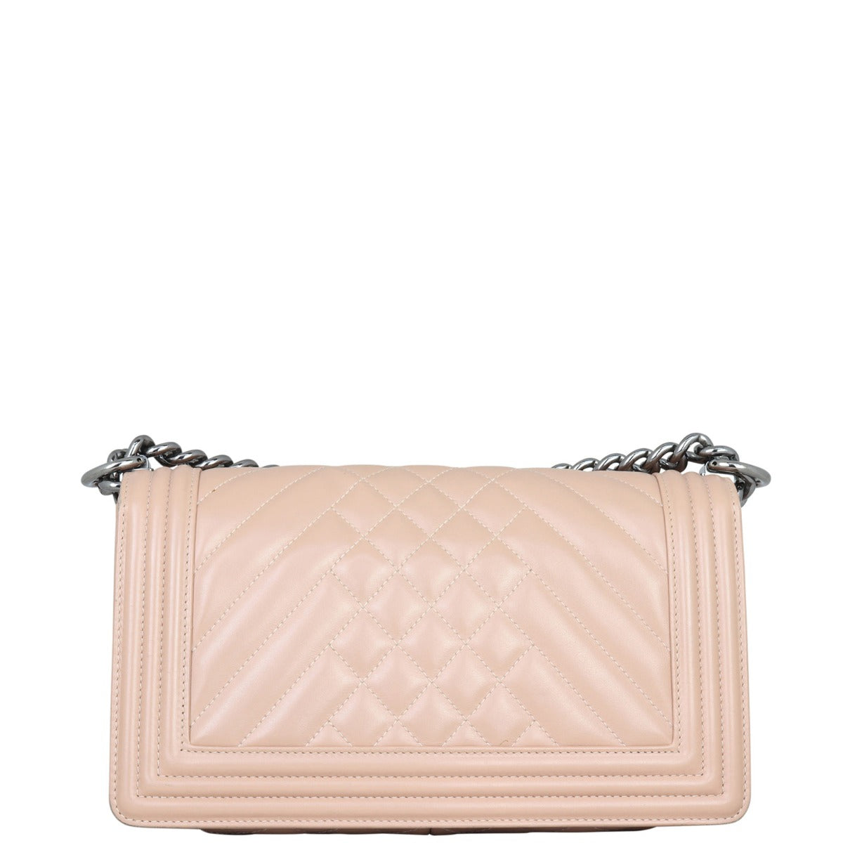 Chanel Boy New Medium Chevron Back