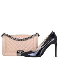 Chanel Boy New Medium Chevron Shoe