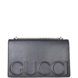 Gucci XL Logo Chain Shoulder Bag Front