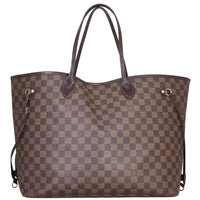 Louis Vuitton Neverfull GM Damier Ebene Back