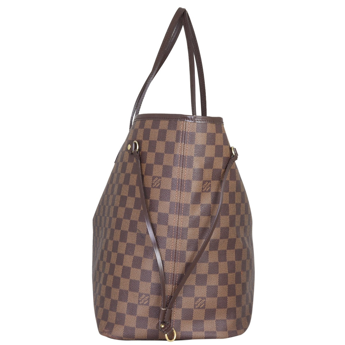 Louis Vuitton Neverfull GM Damier Ebene Side