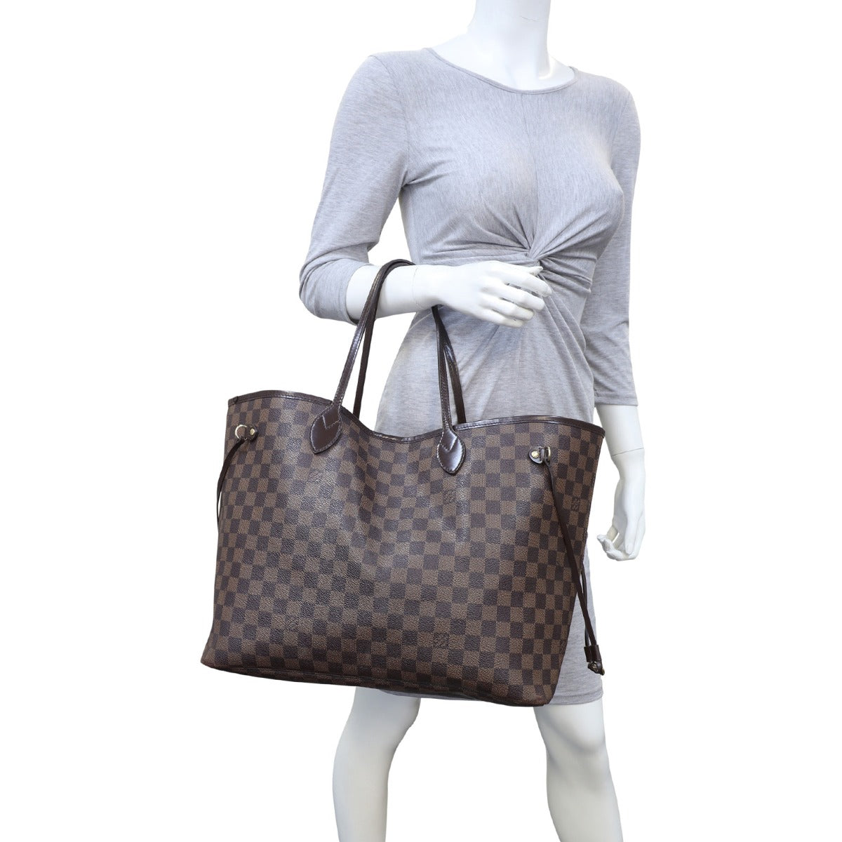 Louis Vuitton Neverfull GM Damier Ebene Mannequin