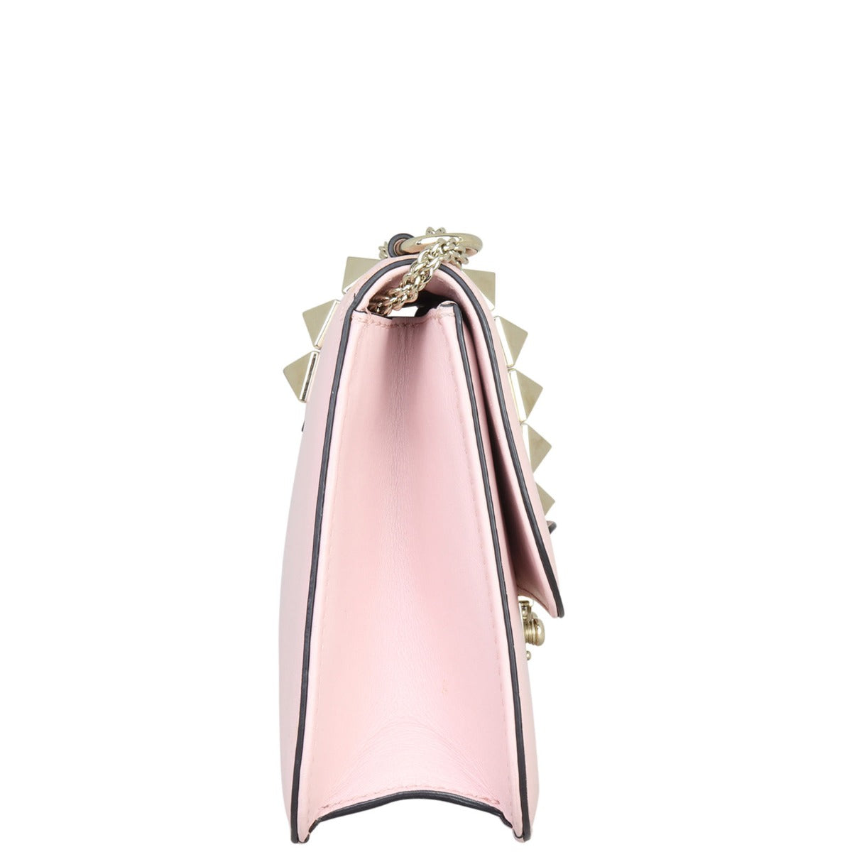 Valentino Glam Lock Medium Shoulder Bag Side