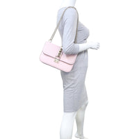 Valentino Glam Lock Medium Shoulder Bag Manneuqin