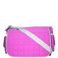 Chanel Sportline Messenger Bag Front with Strap