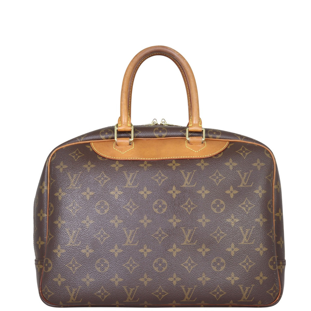 Louis Vuitton Deauville Bowling Vanity Monogram Back