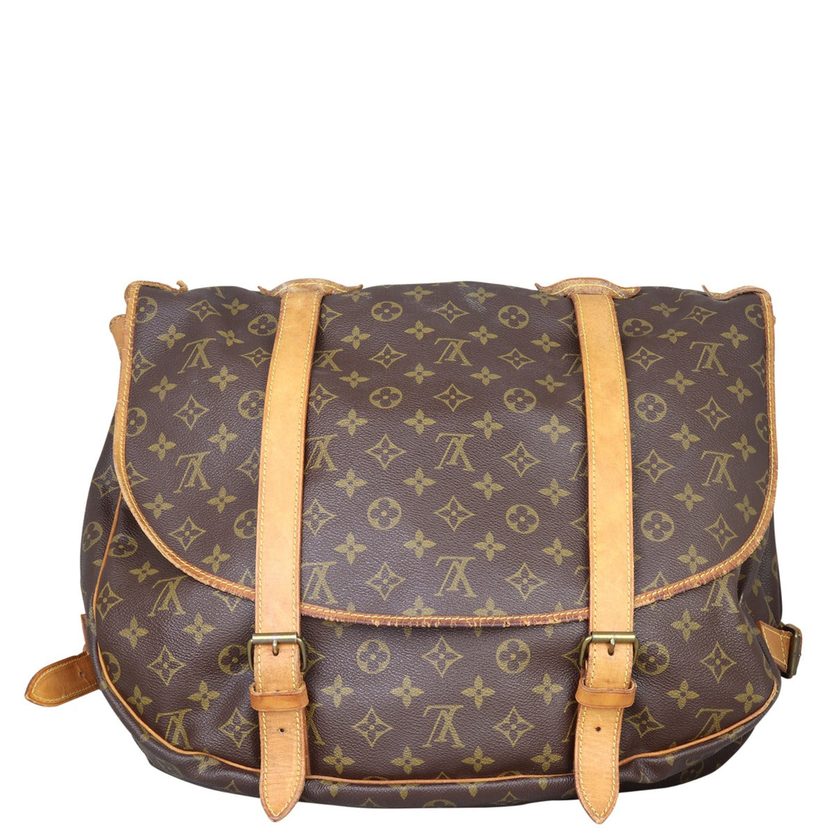 Louis Vuitton Saumur 43 Monogram Front
