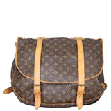 Louis Vuitton Saumur 43 Monogram Front