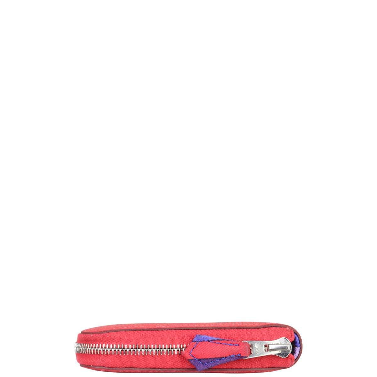 Hermes Silk Compact Wallet Side