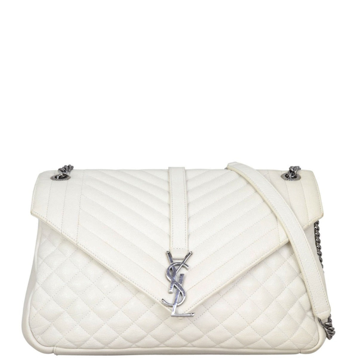 Saint Laurent Triquilt Envelope Monogram Front with Strap