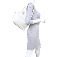 Chanel Square Stitch Logo Tote Mannequin