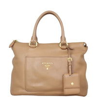 Prada Vitello Daino Pocket Bag  Front with Strap