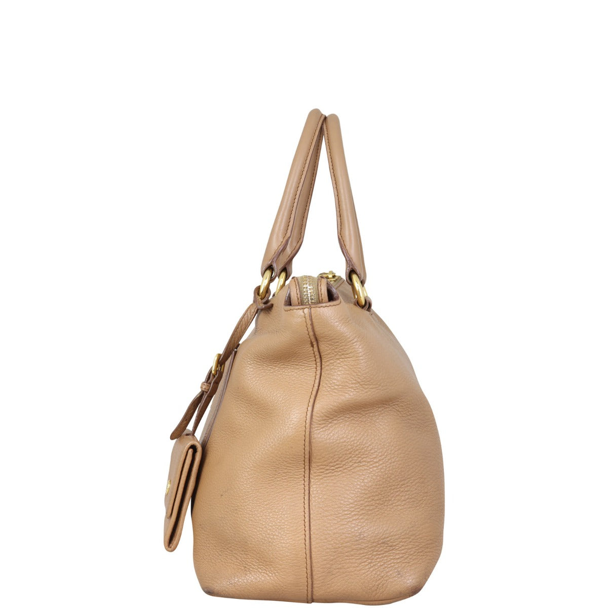 Prada Vitello Daino Pocket Bag Side