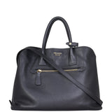 Prada Saffiano Cuir Open Promenade Tote Front with Strap