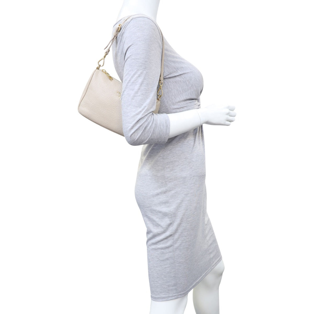 Prada Vitello Daino Crossbody Mannequin