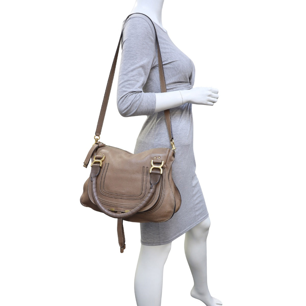 Chloe Marcie Medium Satchel Mannequin
