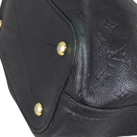 Louis Vuitton Mazarine MM Monogram Empreinte Corner Closeup