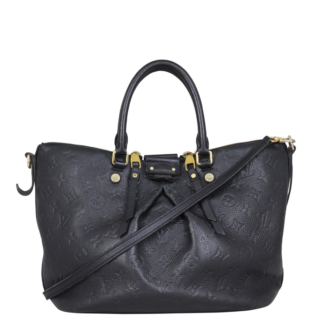 Louis Vuitton Mazarine MM Monogram Empreinte Front with strap