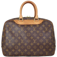 Louis Vuitton Deauville Bowling Vanity Monogram Back
