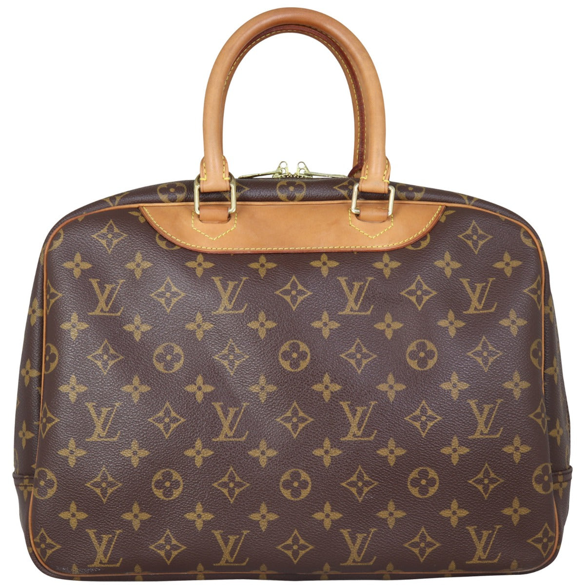 Louis Vuitton Deauville Bowling Vanity Monogram Back