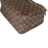 Louis Vuitton Deauville Bowling Vanity Monogram Corner Closeup
