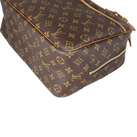 Louis Vuitton Deauville Bowling Vanity Monogram Corner Closeup