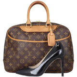 Louis Vuitton Deauville Bowling Vanity Monogram Shoe