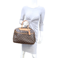 Louis Vuitton Deauville Bowling Vanity Monogram Mannequin