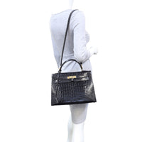 Hermes Kelly 32 Sellier Alligator Mannequin