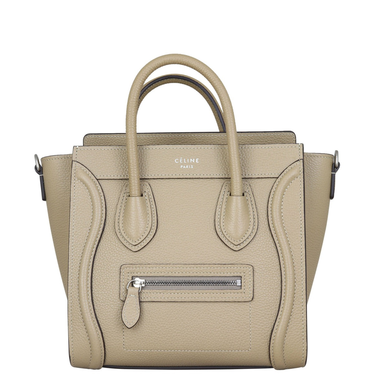 Celine Nano Luggage Tote Front