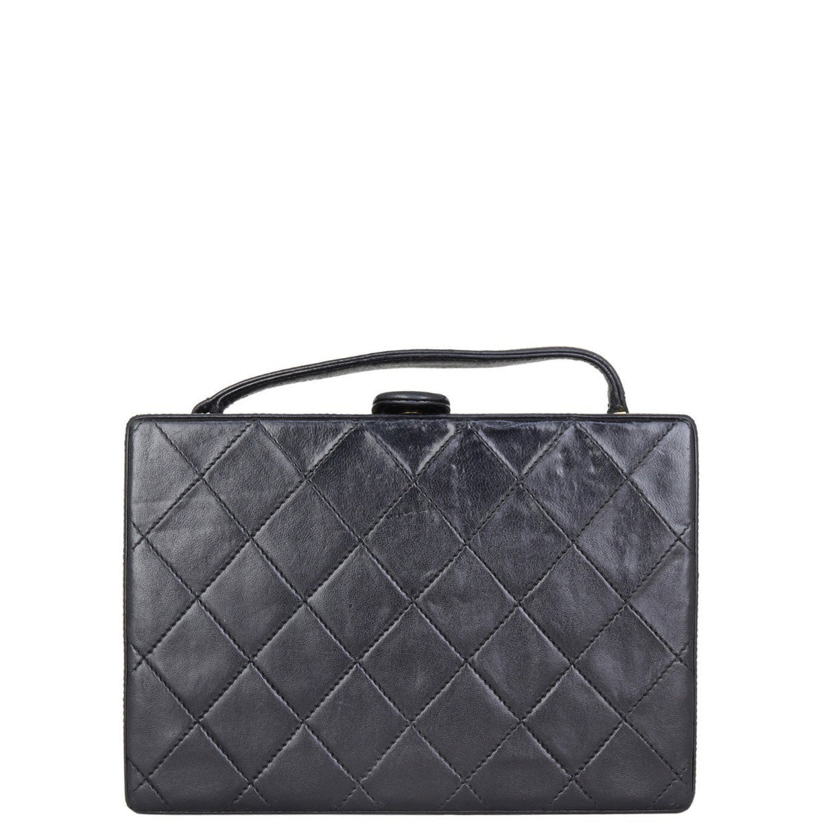 Chanel Vintage Box Chain Bag Front