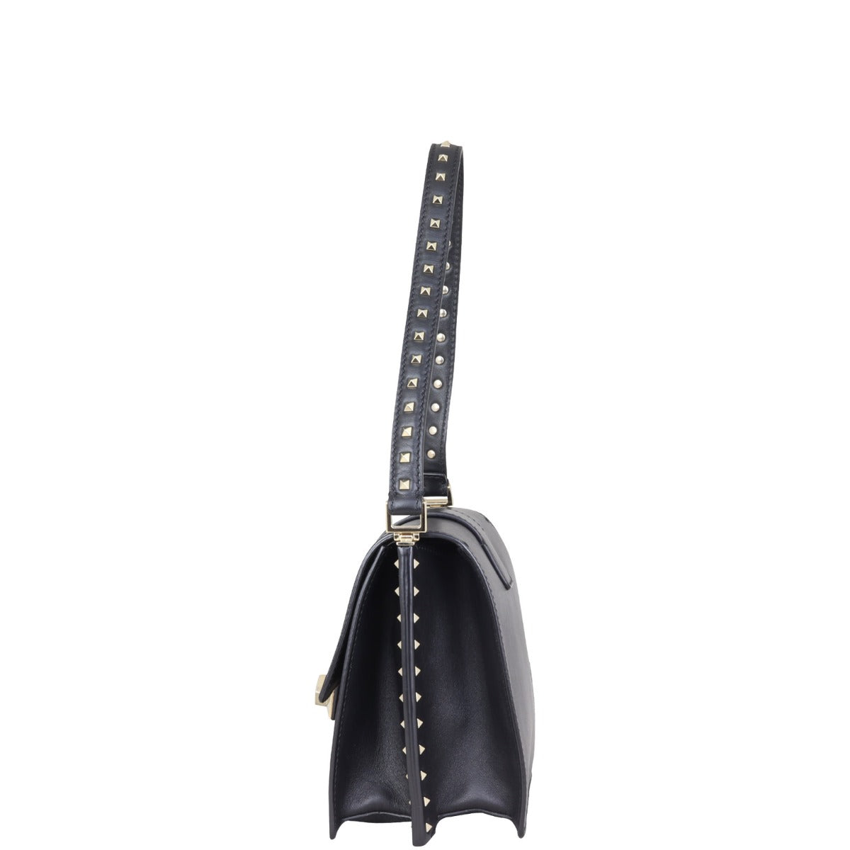 Valentino Rockstud Flap Bag Side