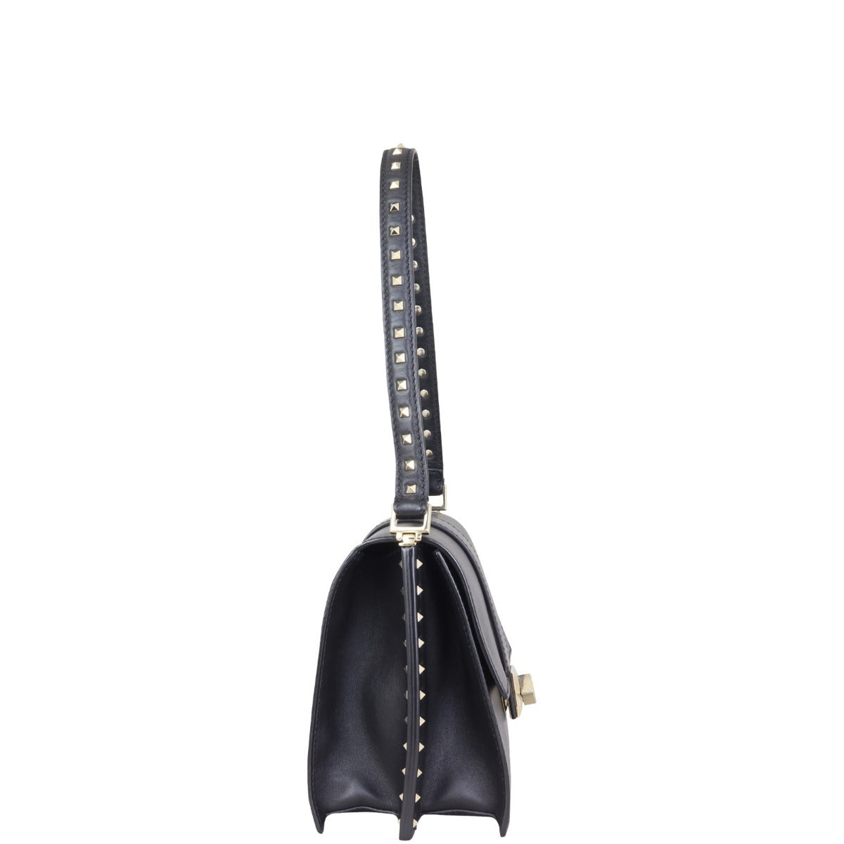 Valentino Rockstud Flap Bag Side