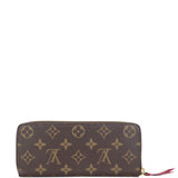 Louis Vuitton Clemence Wallet Monogram Back
