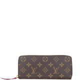 Louis Vuitton Clemence Wallet Monogram Front