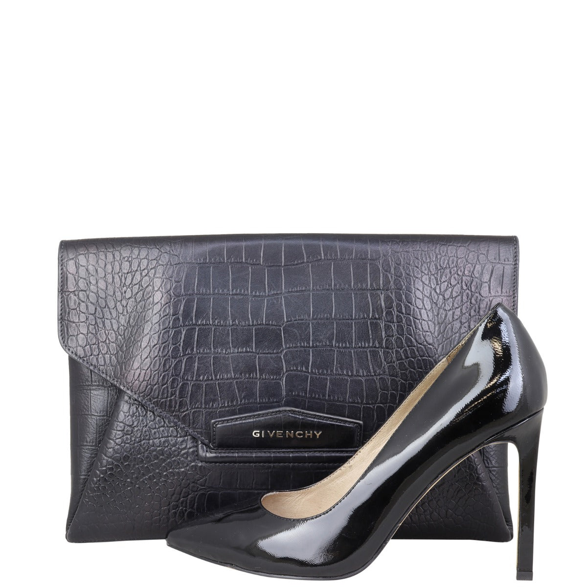 Givenchy Antigona Envelope Clutch Shoe
