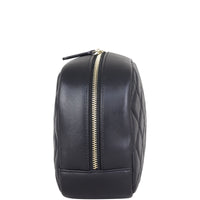 Chanel Quilted Cosmetic Case Medium Side