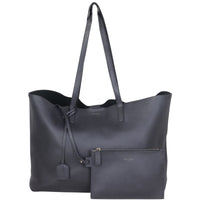 Saint Laurent Shopping Tote Front with Pouch