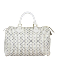 Louis Vuitton Speedy 30 Croisette Marina Mini Lin Front