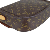 Louis Vuitton St Cloud MM Monogram Corner Closeup