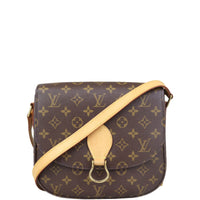 Louis Vuitton St Cloud MM Monogram Front with Strap