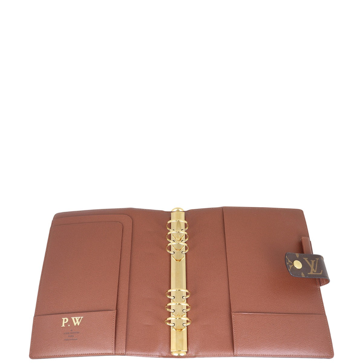 Louis Vuitton Large Ring Agenda Cover Monogram Interior