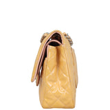 Chanel Classic Double Flap Medium Patent Side