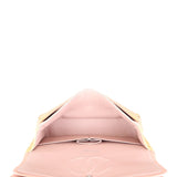 Chanel Classic Double Flap Medium Patent Interior