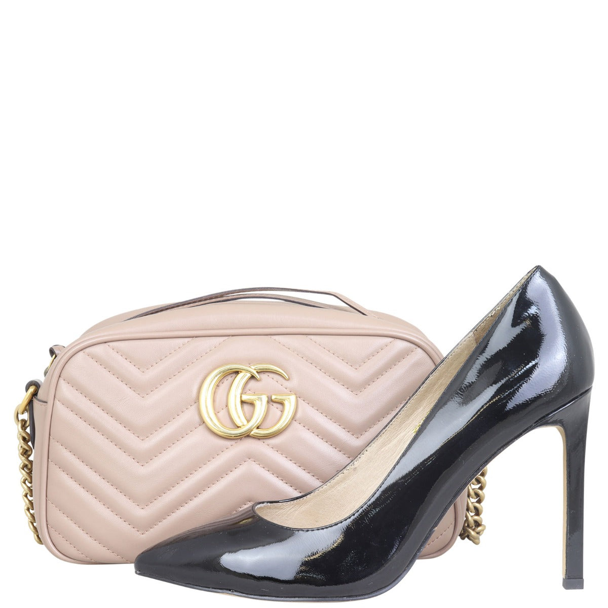 Gucci GG Marmont Small Camera Bag Shoe